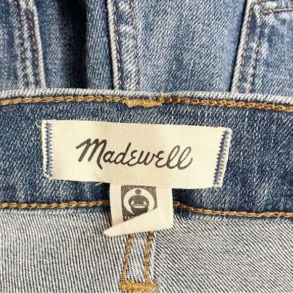 Madewell Cali Demi-Boot Jeans Kick Flare Crop Glenside Medium Wash Size 27 | 4 - Picture 8 of 14